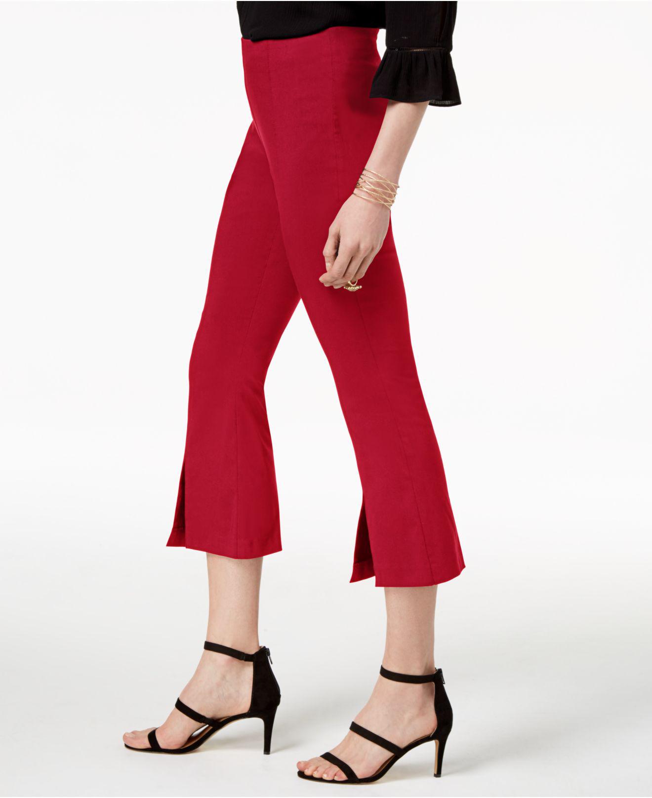 split hem pants