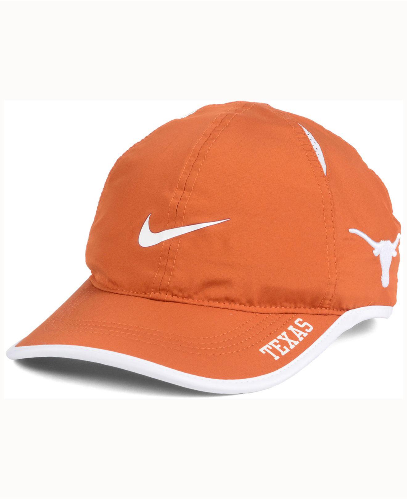 Nike Texas Longhorns Featherlight Cap in Orange for Men | Lyst