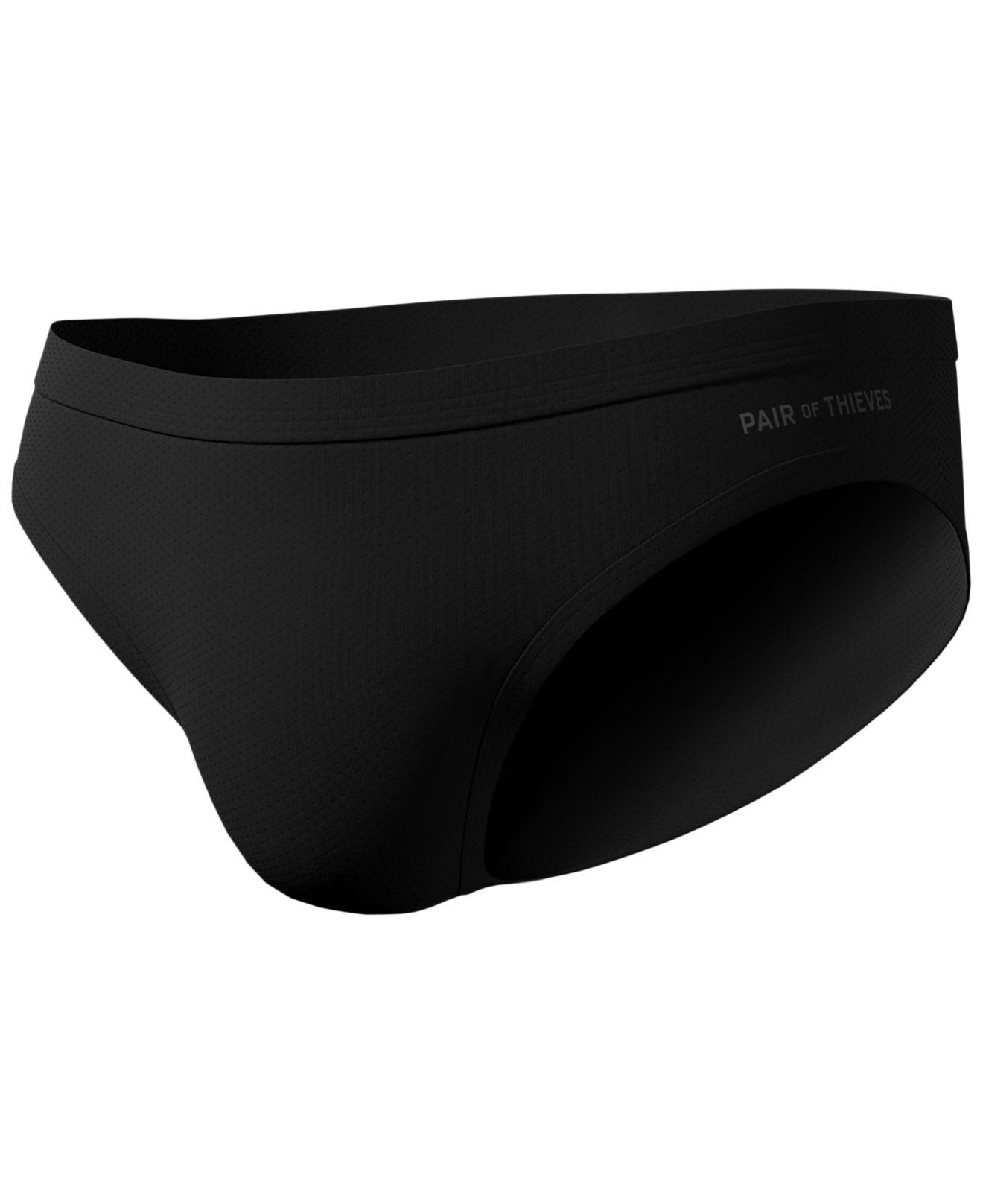 Pair of Thieves Super-fit Assorted Bikini Briefs, 3-pack in Black