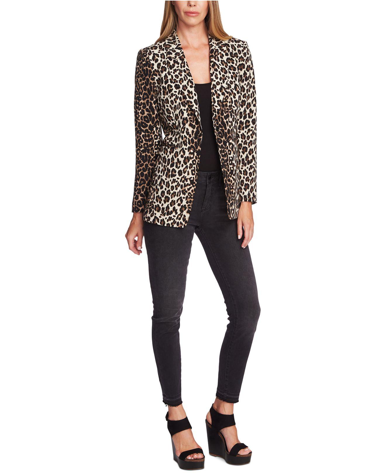 vince camuto leopard jacket