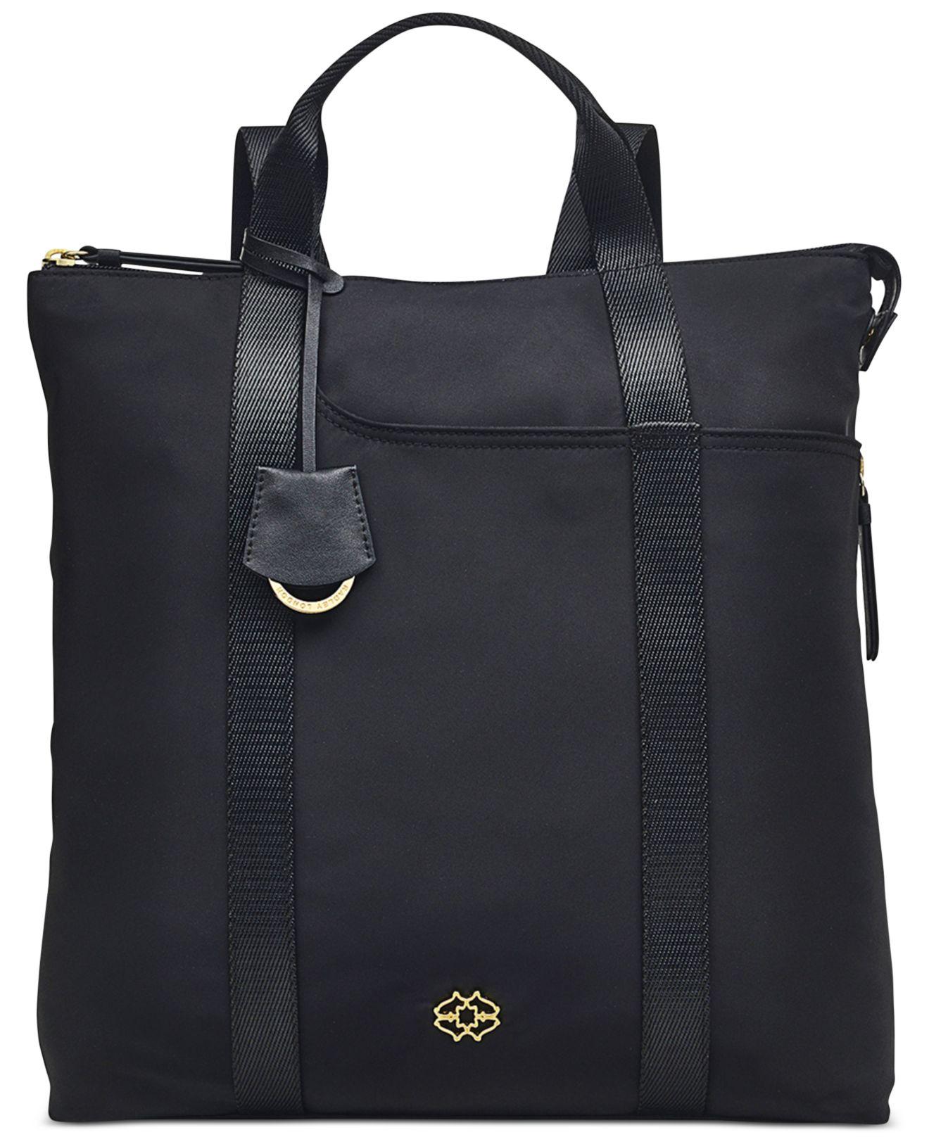 Radley Heirloom Logo Medium Ziptop Backpack in Black Lyst