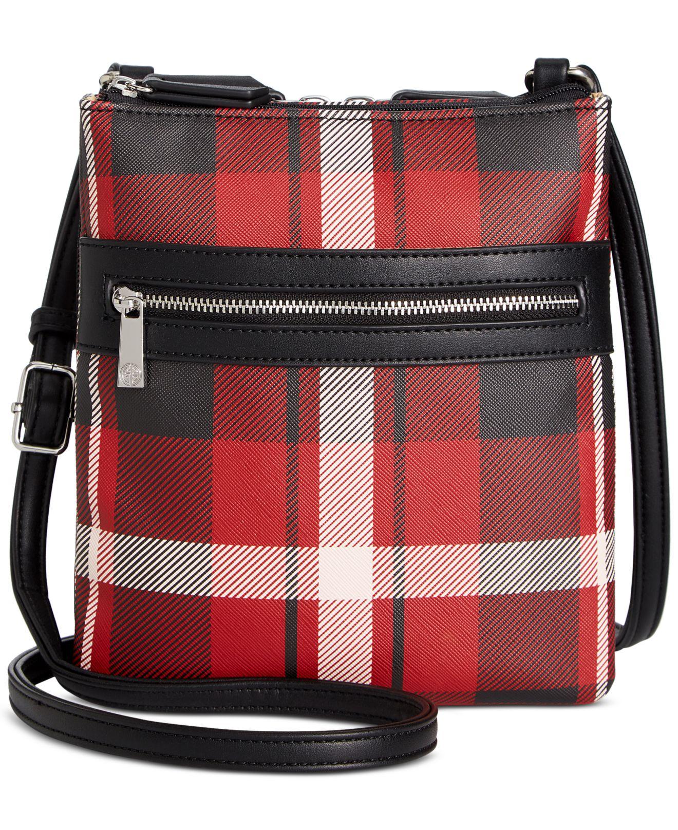 Giani Bernini Red Leather Crossbody Bag  Leather crossbody bag, Leather  crossbody, Crossbody bag