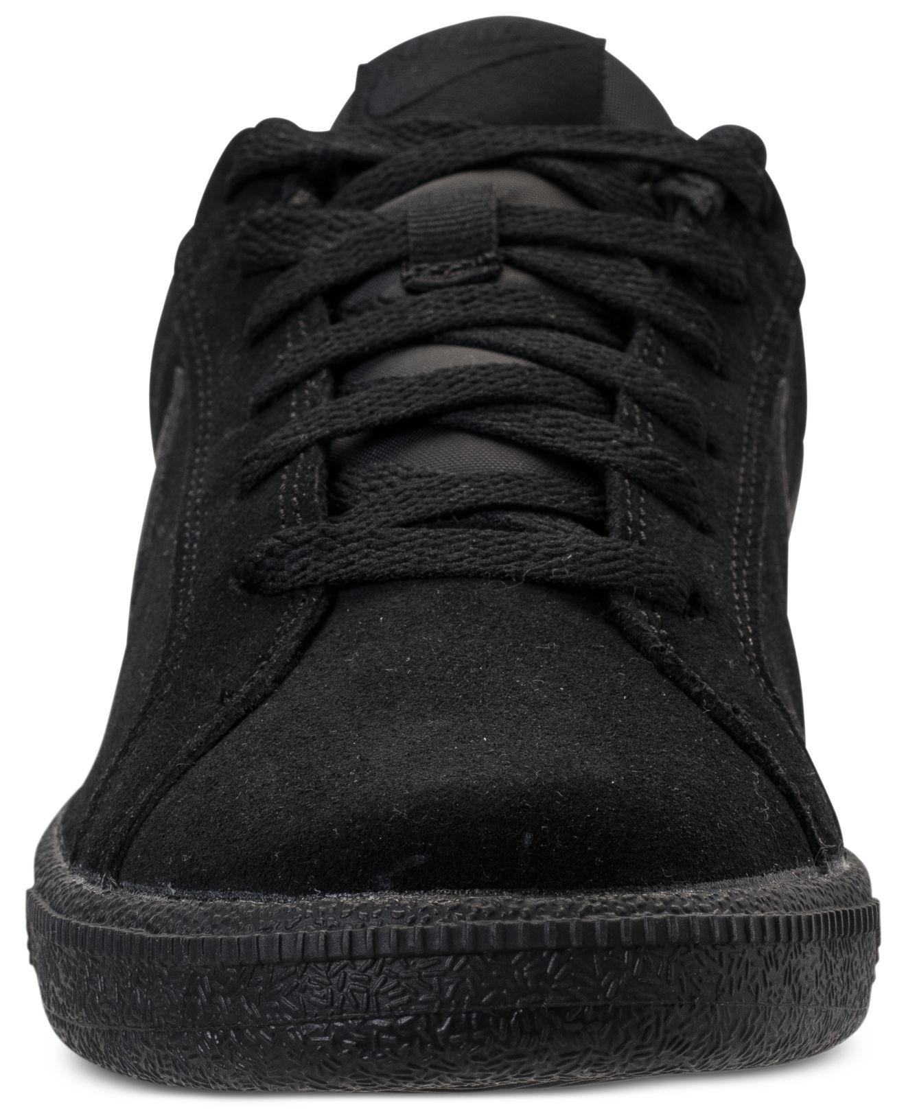 nike court royale mens black