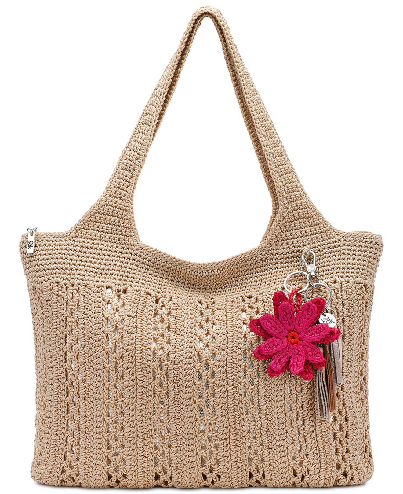 the sak crochet tote
