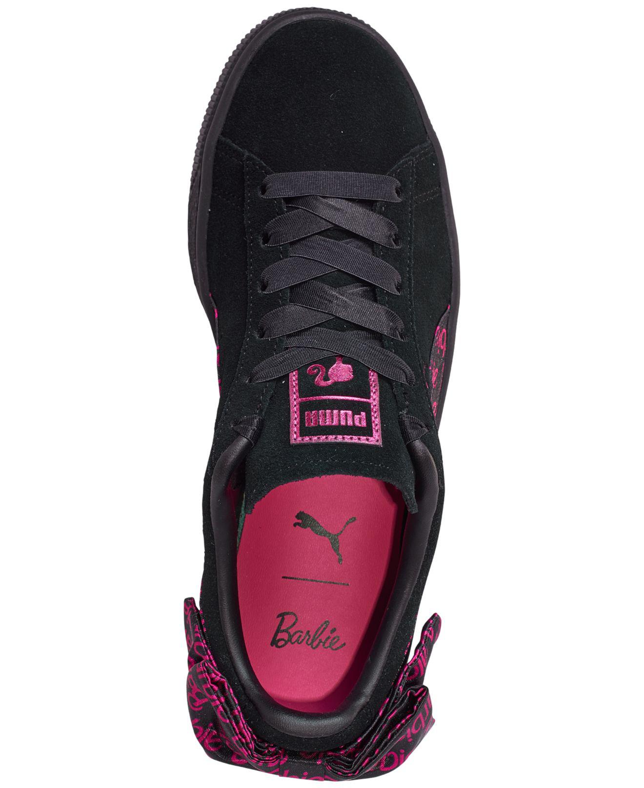 puma nere e fucsia
