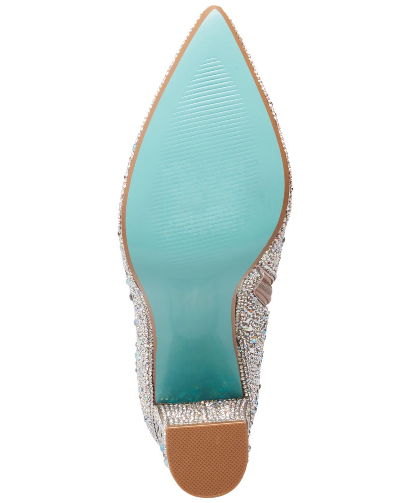 blue by betsey johnson cady dress bootie