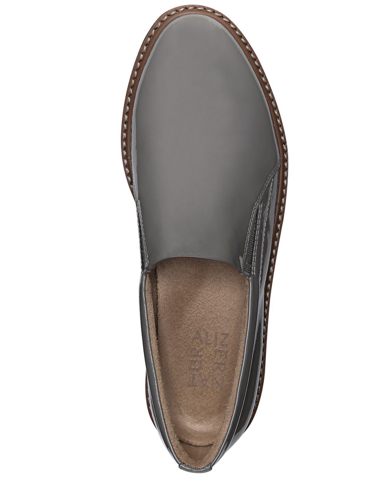 effie platform wedge loafer
