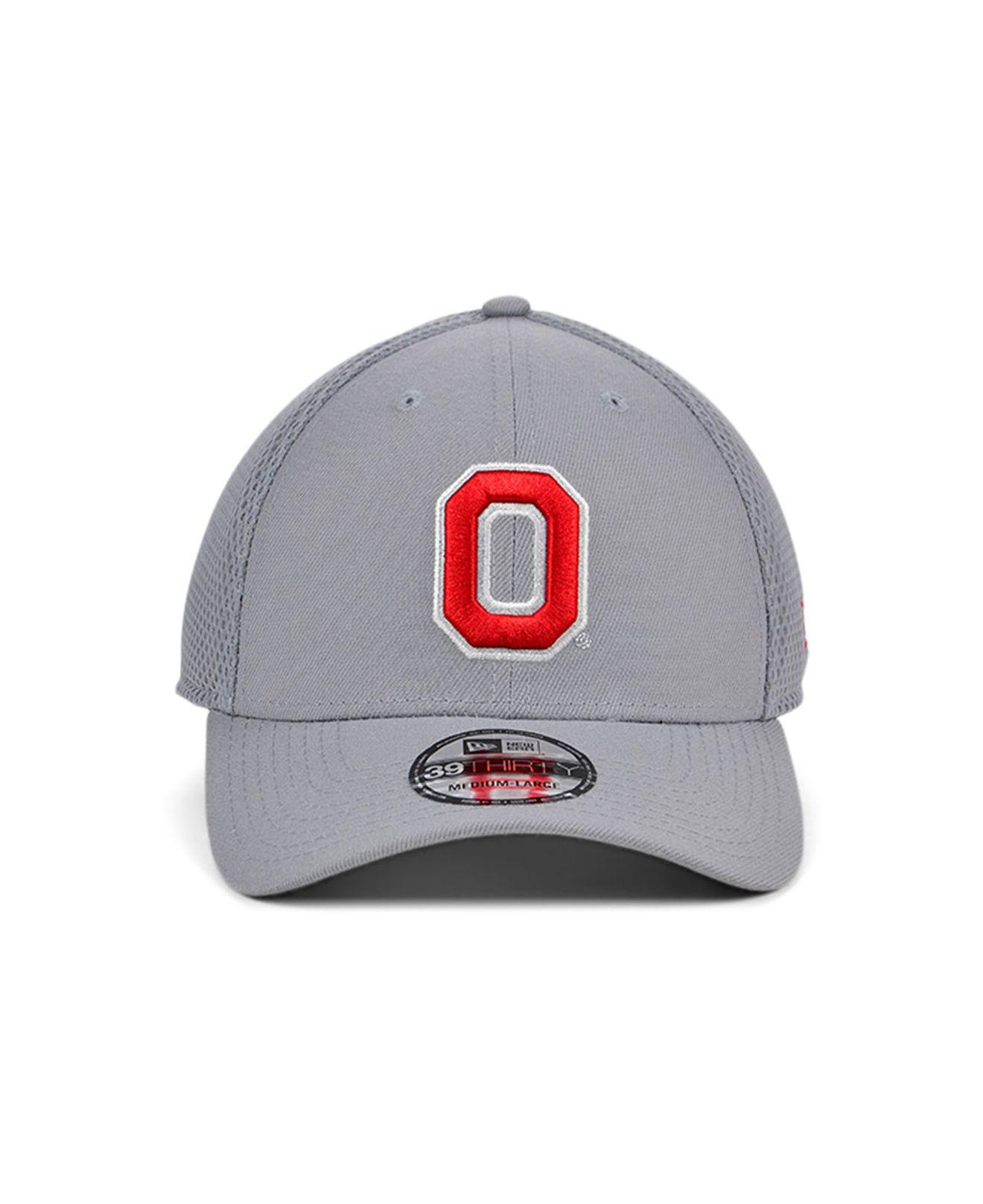 New Era Men's Ohio State Buckeyes Grey Game Bucket Hat - Gray - Everything Buckeyes