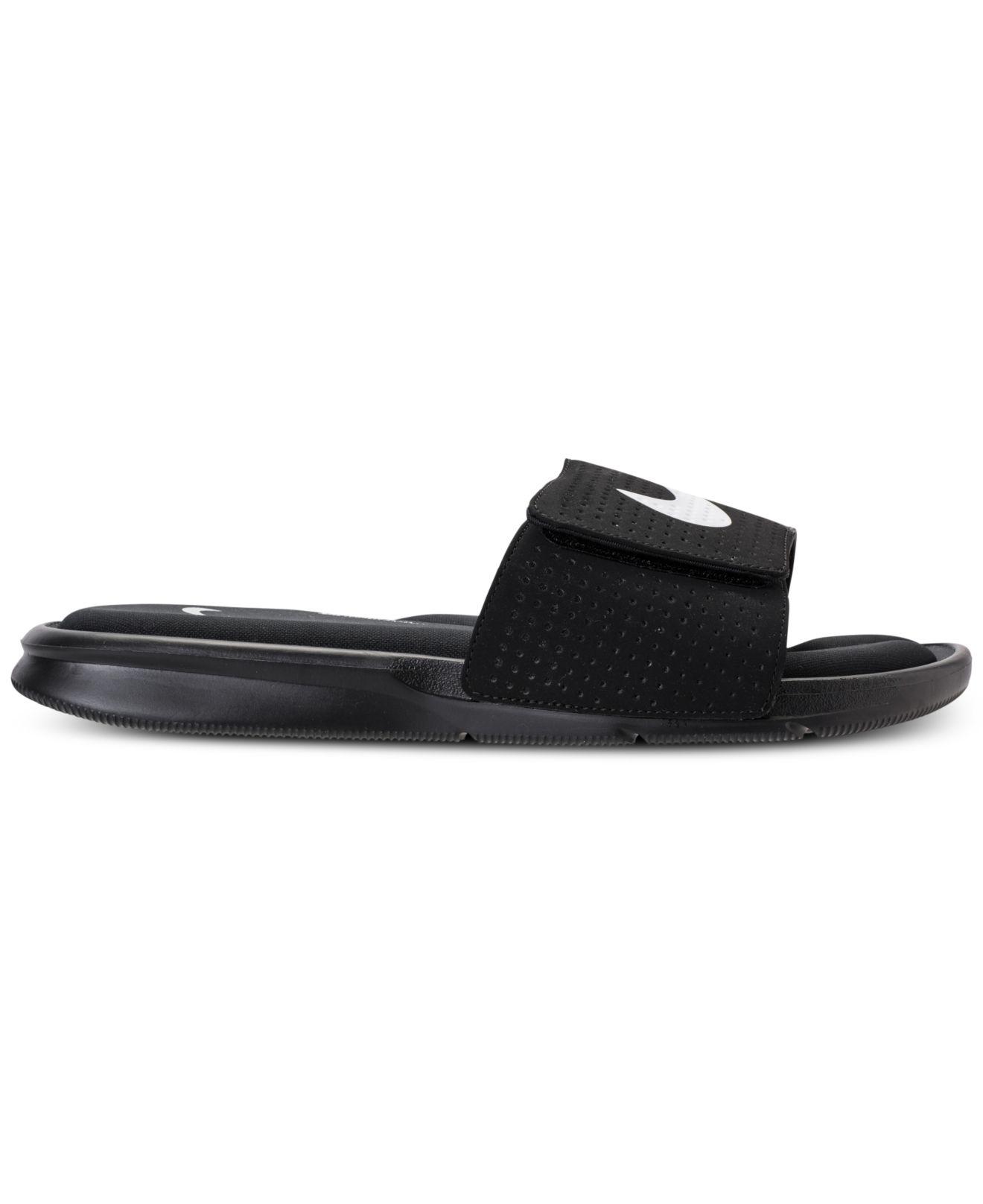 nike men's comfort slides from finish line