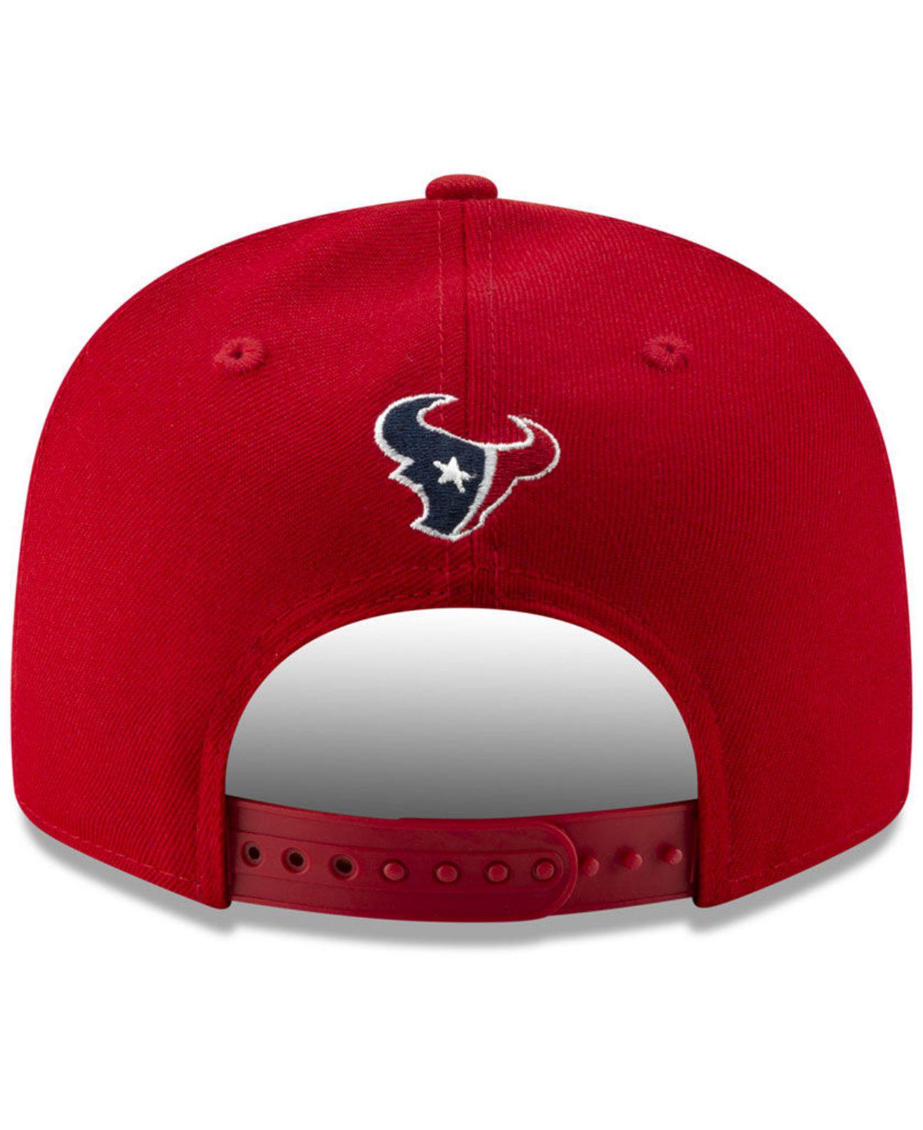 Houston Texans Logo Elements Collection 9fifty Snapback Cap