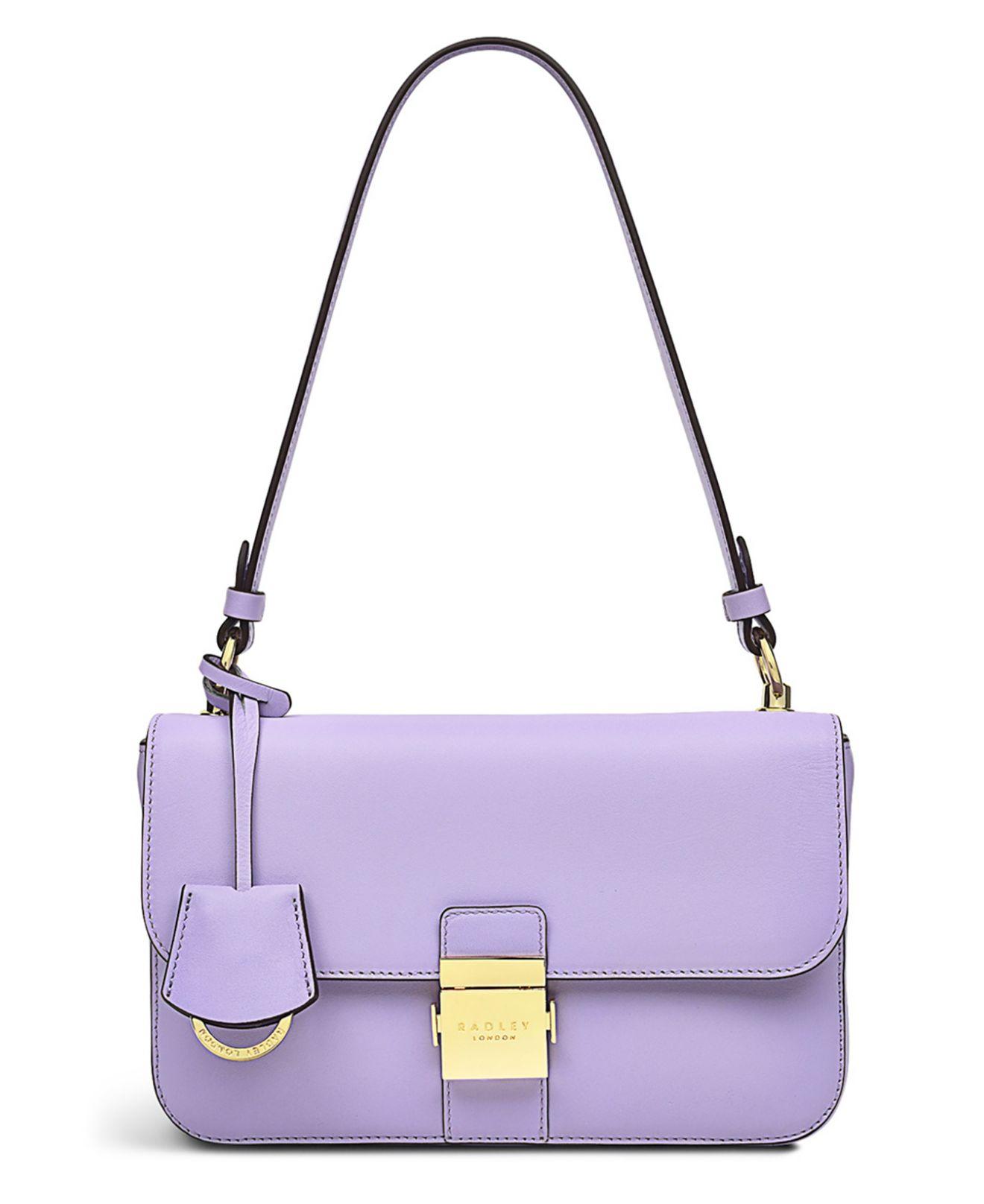 Radley Hanley Close Mini Flapover Shoulder Bag in Purple Lyst