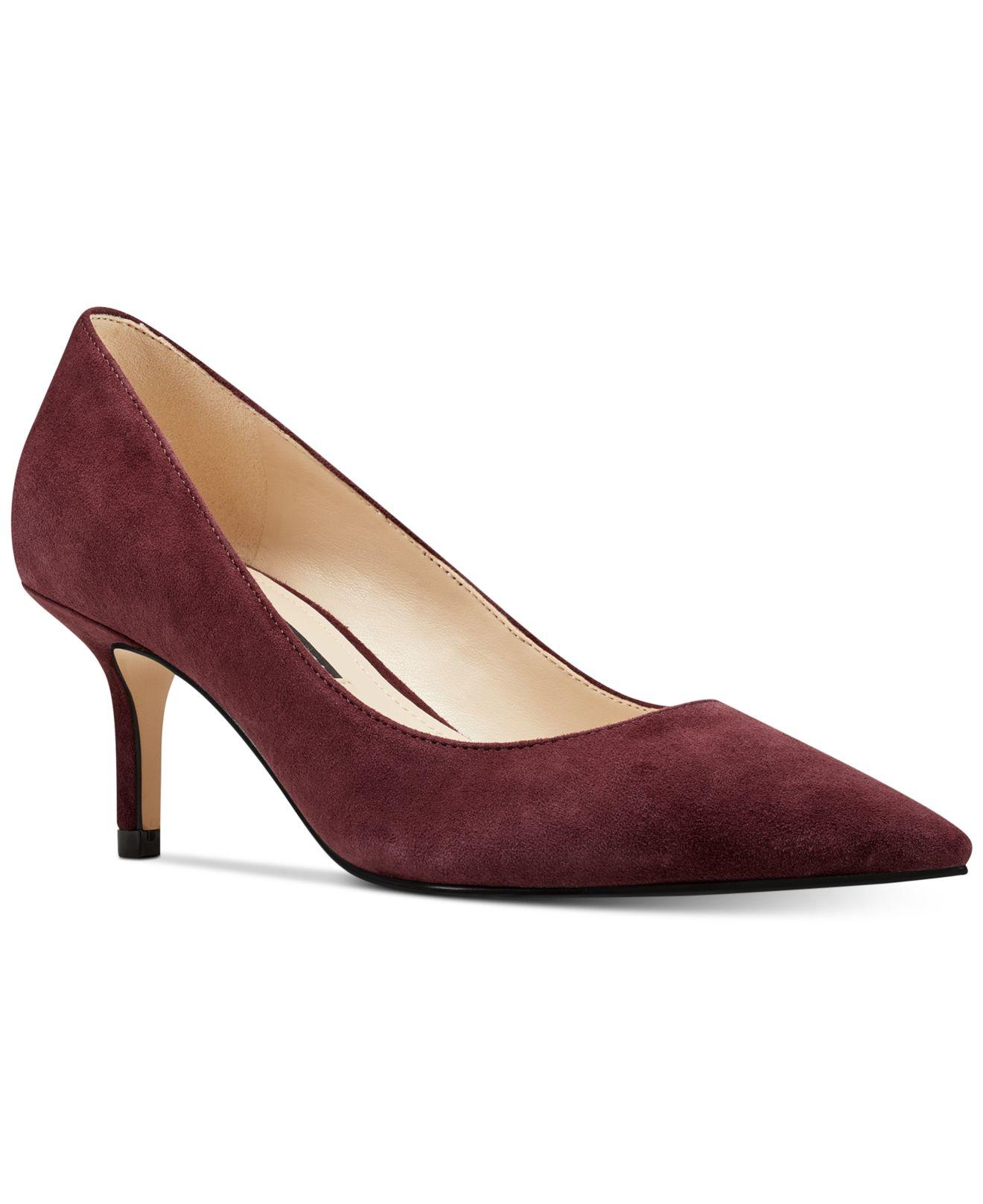 Nine West Arlene Kitten Heel Pumps | Lyst