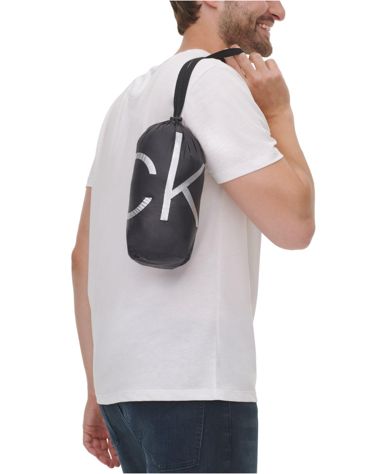 Macy's down jacket in a bag deals