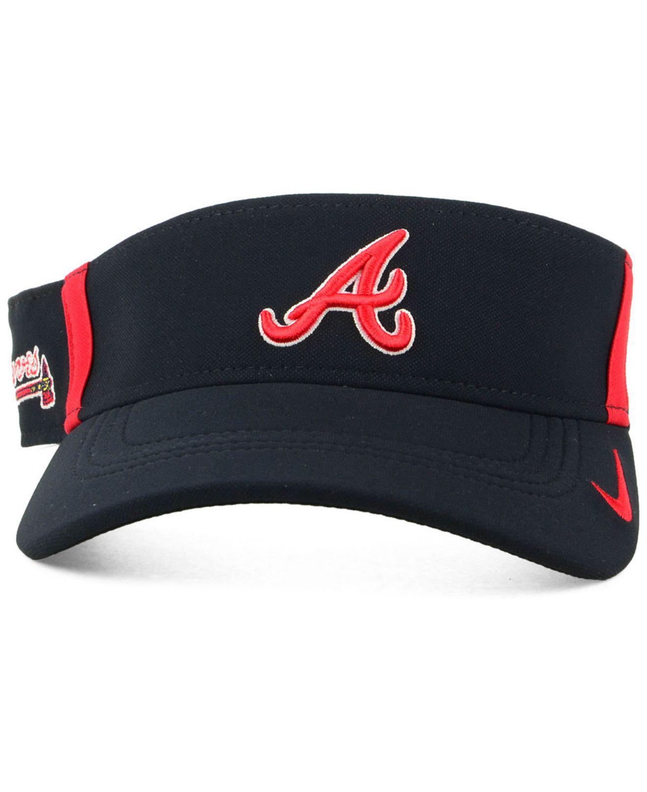 Nike Cotton Atlanta Braves Aero Visor 