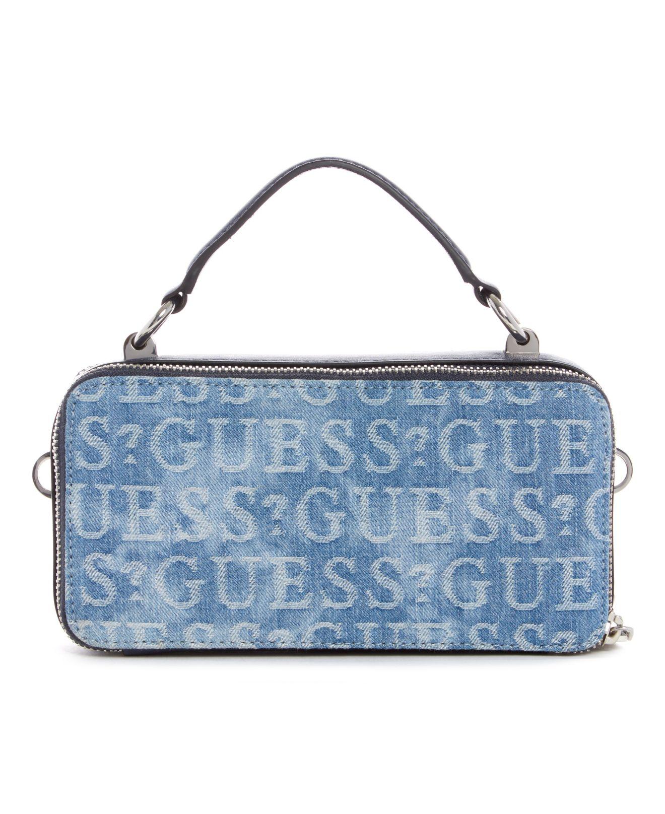 denim guess bag