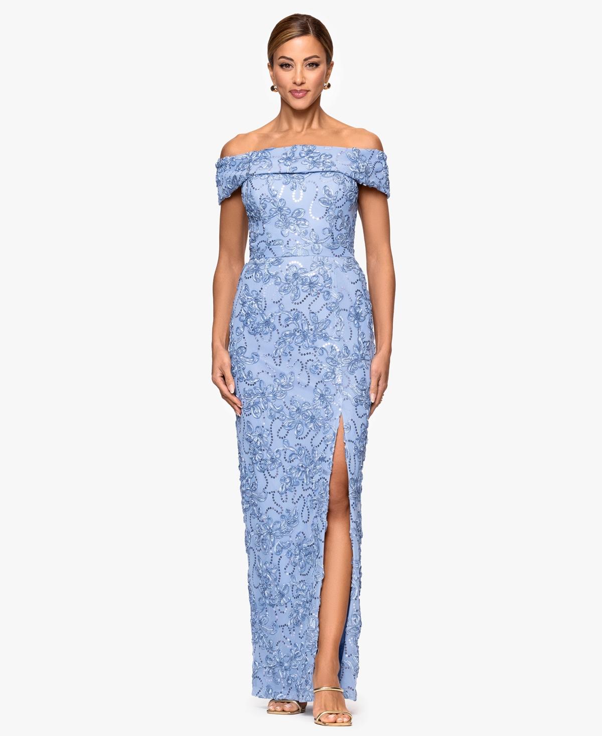 Xscape Off The Shoulder Dresses for Women | Lyst