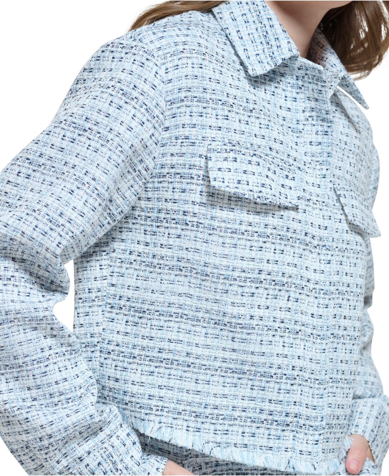 Calvin klein best sale tweed jacket