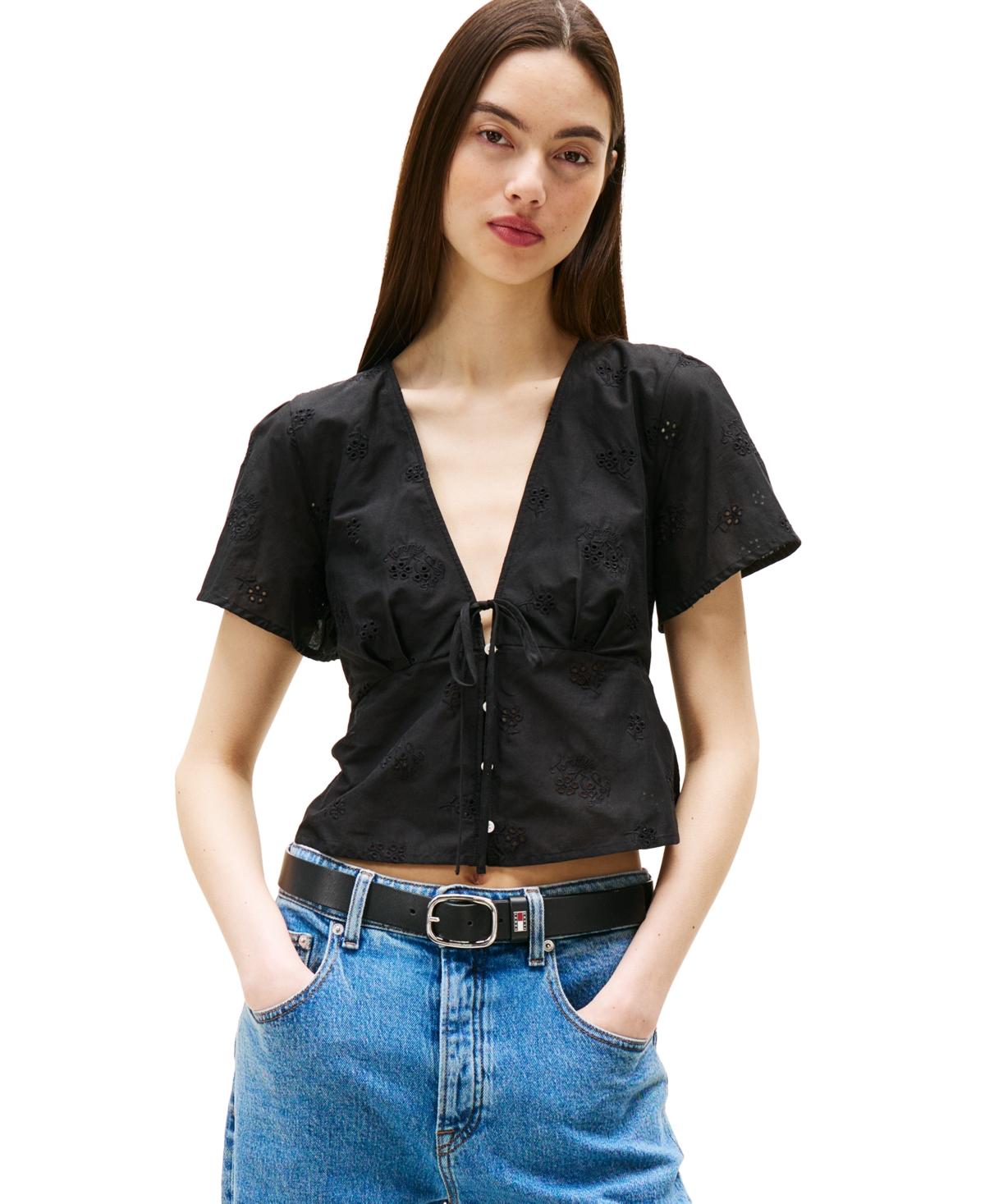 macy's tommy hilfiger blouses