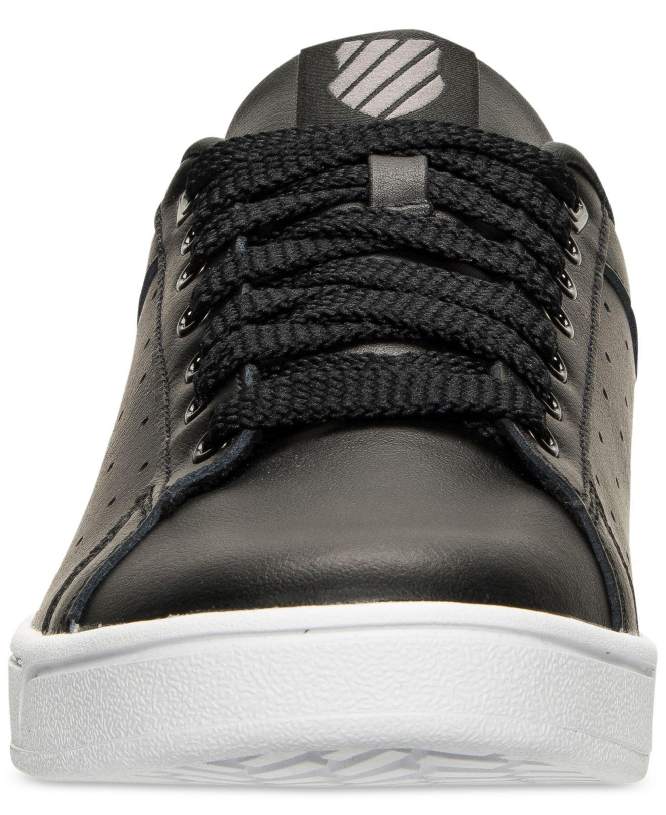 K-swiss Leather Men's Clean Court Casual Sneakers From Finish Line in ...