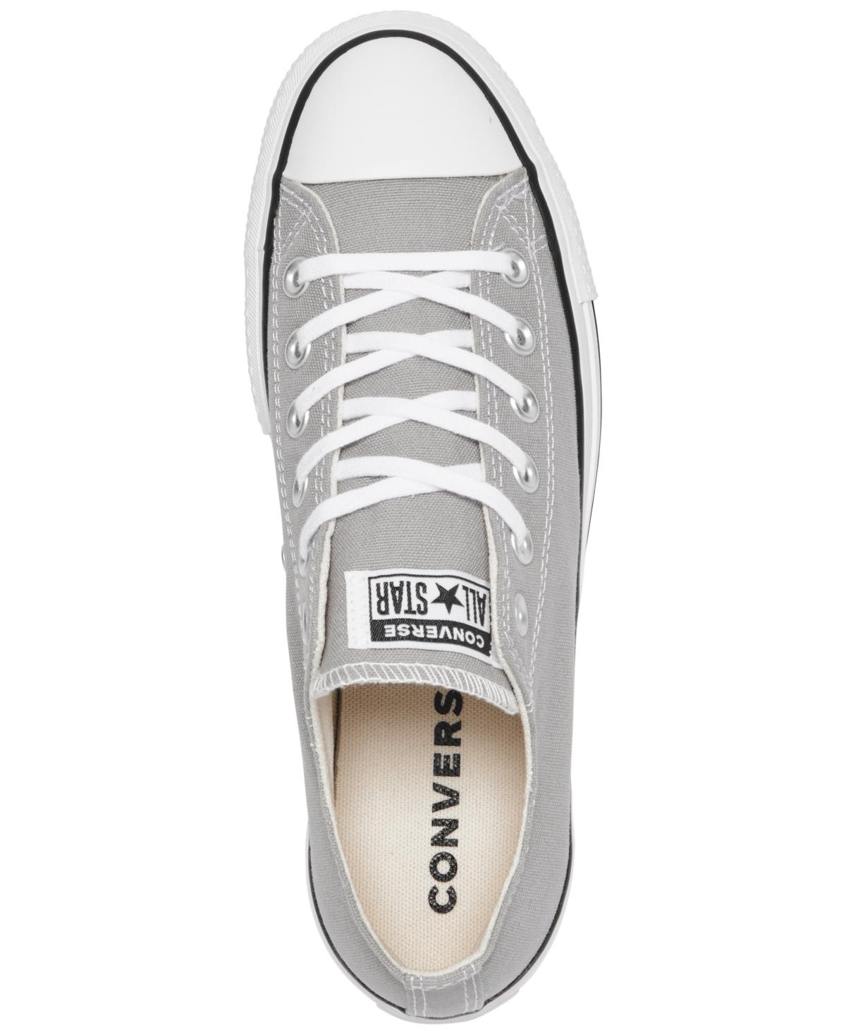 Converse Chuck Taylor All Star Lift Ox Low Top Platform Casual Sneakers From Finish Line in White Lyst