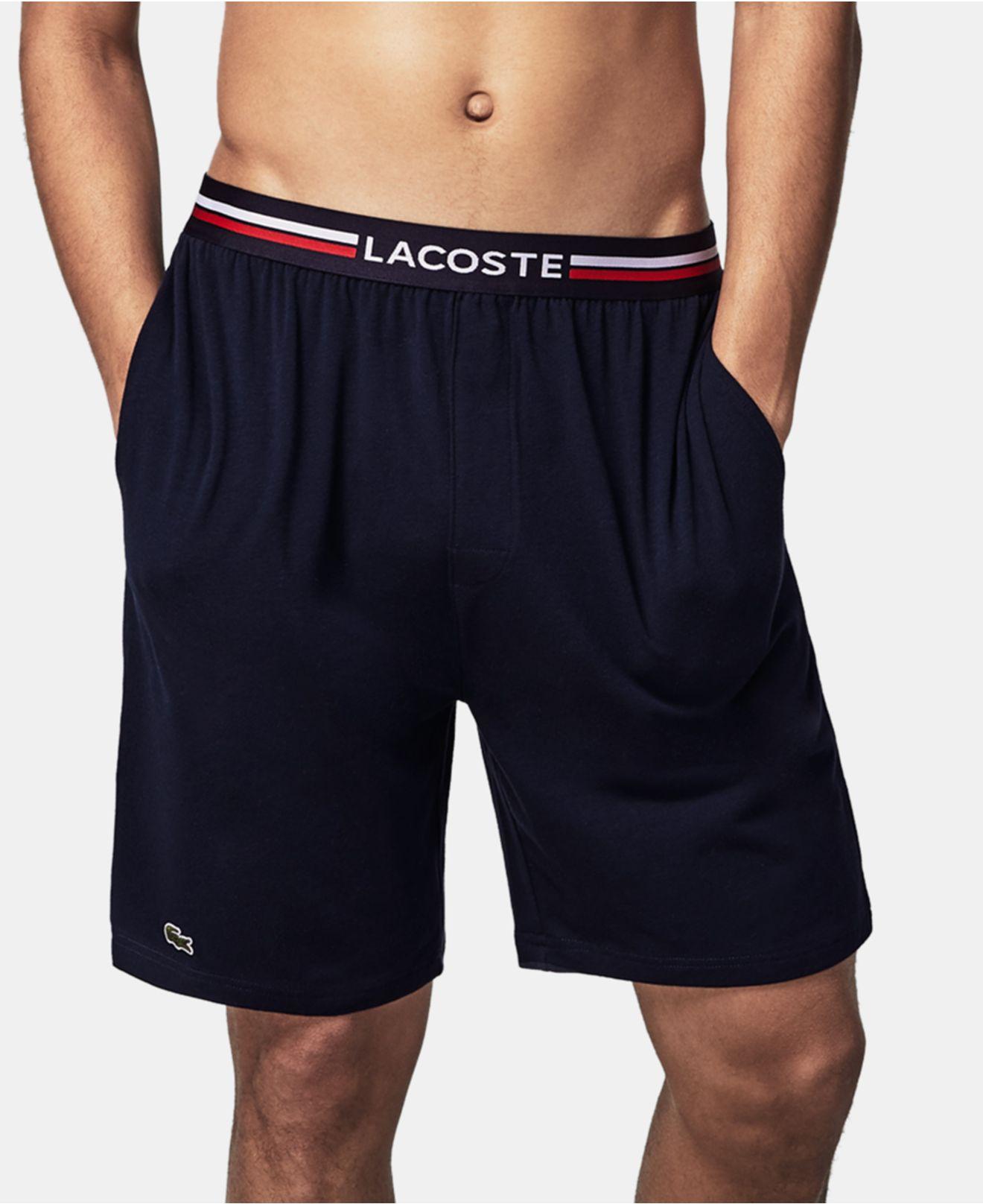 lacoste lounge shorts