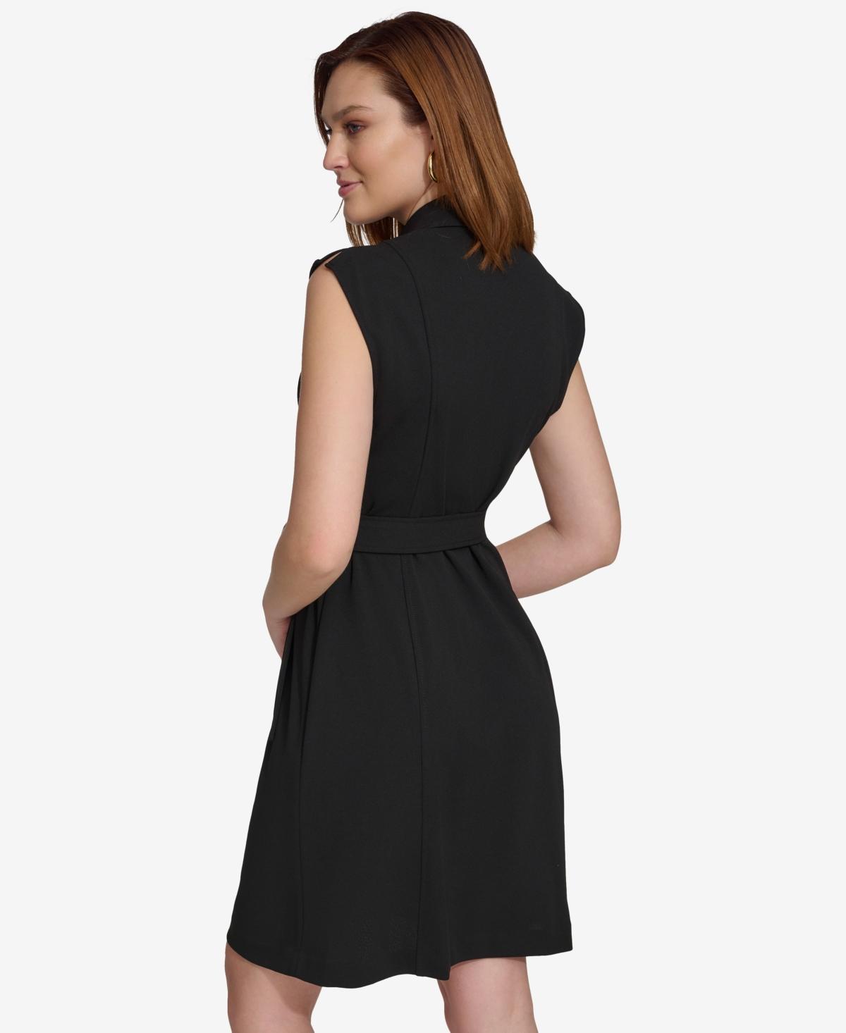Sleeveless Macy's Black Calvin Klein Dress Calvin Klein