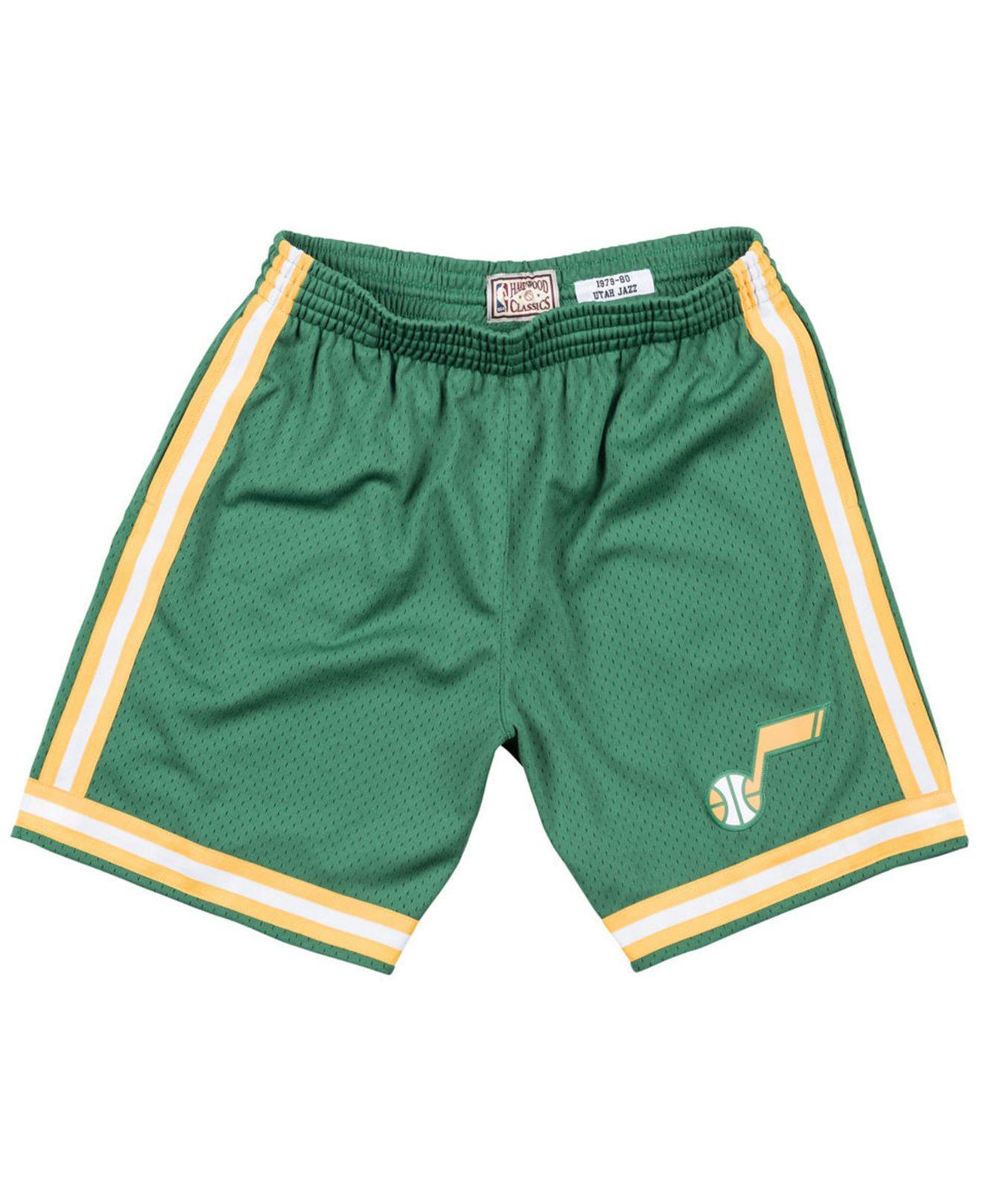 utah jazz mitchell and ness shorts
