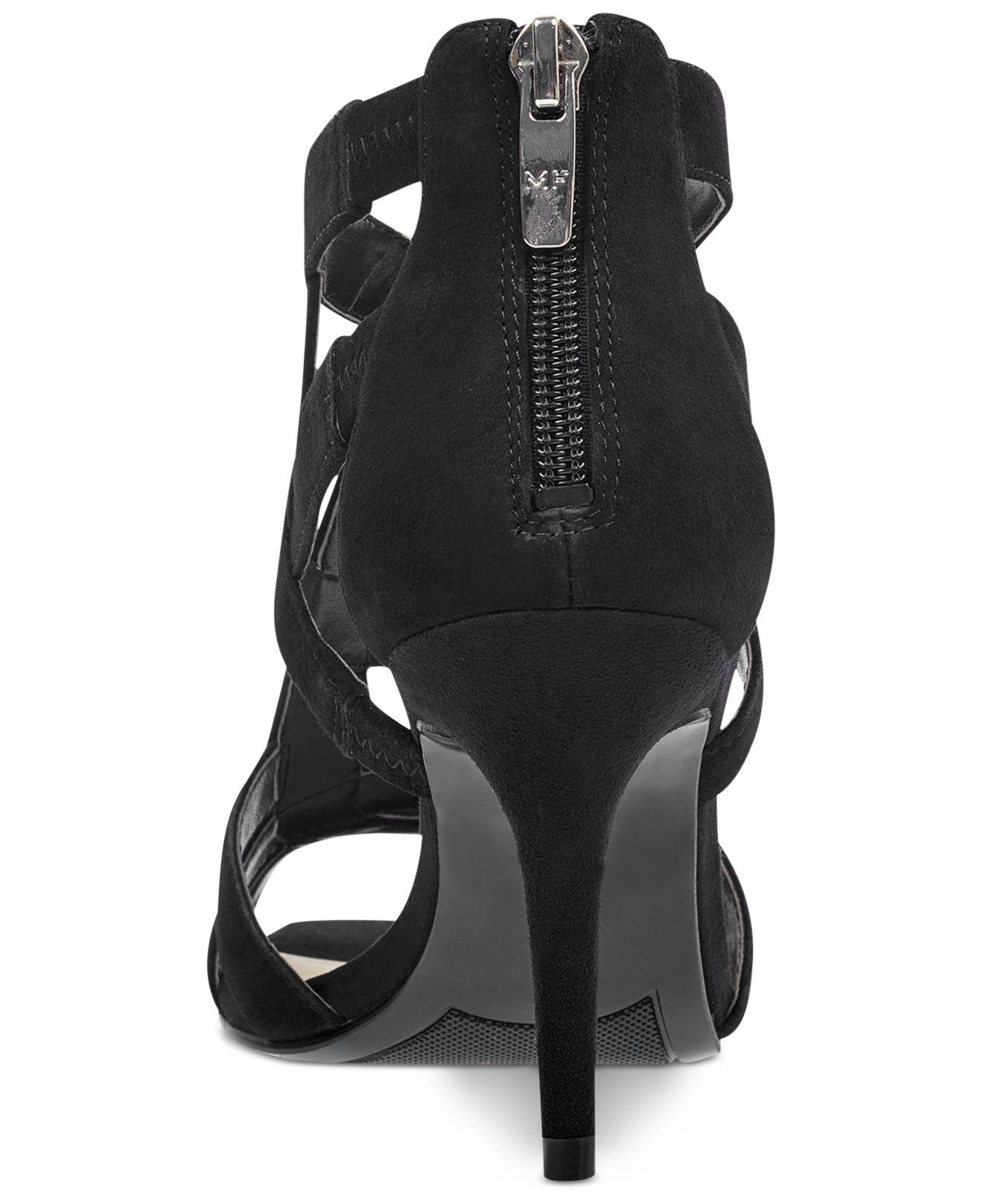marc fisher nala mid heel evening sandals