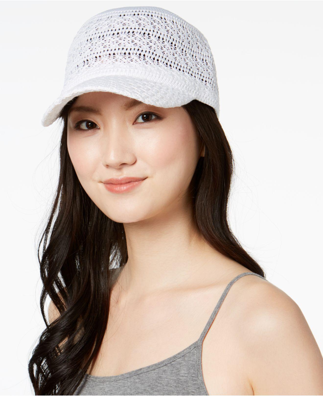 crochet baseball cap