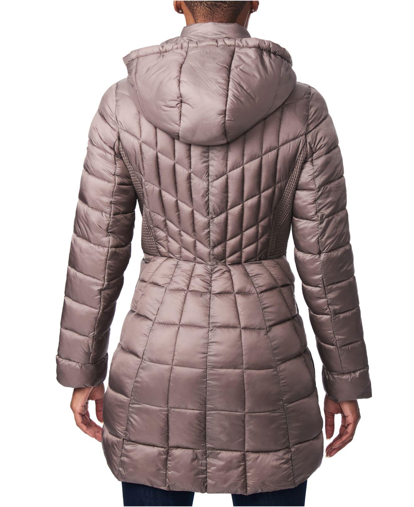 bernardo hooded puffer coat