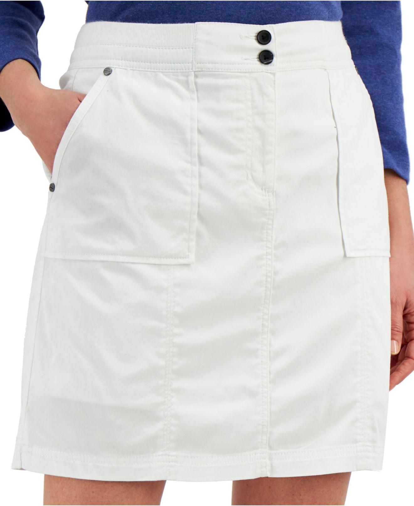 Karen Scott Plus Size Skort, Created For Macy's in White | Lyst