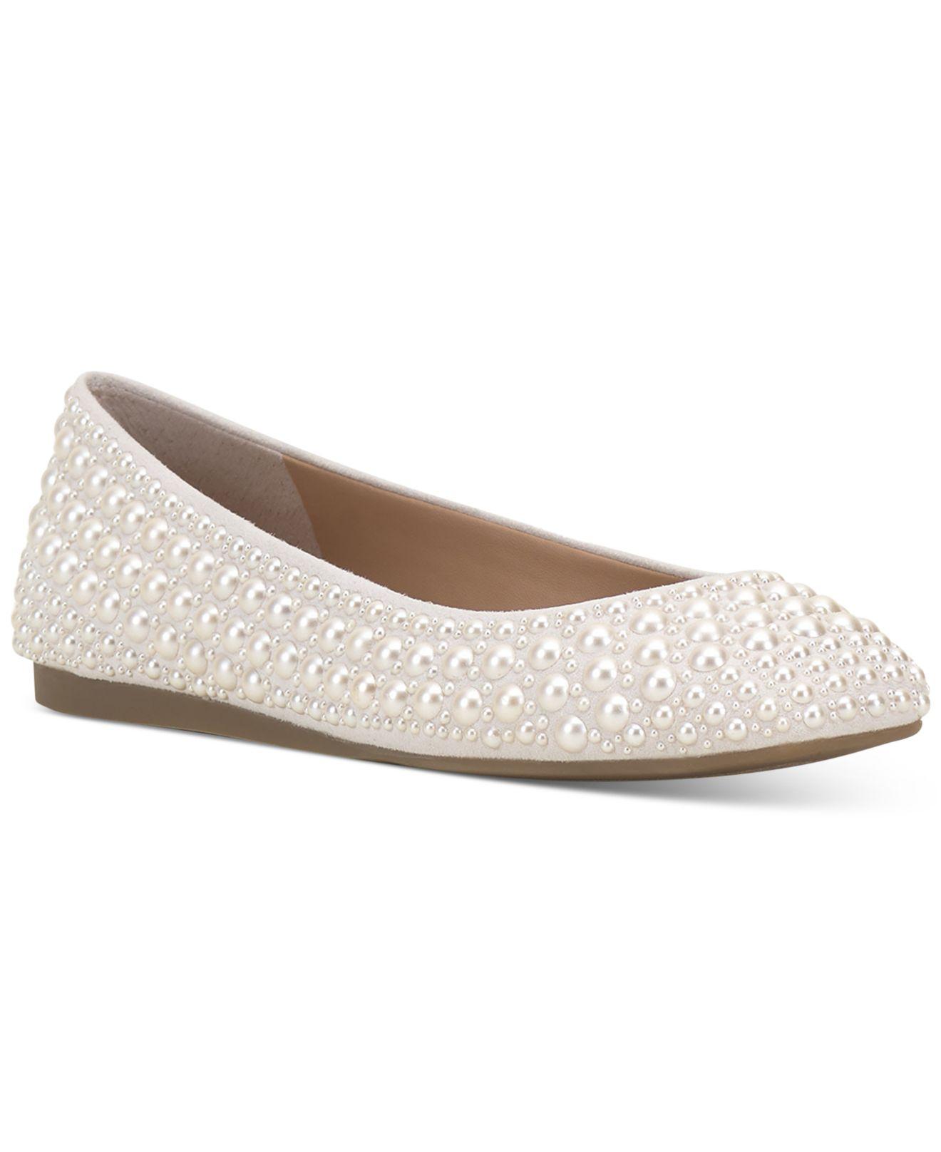INC International Concepts Juney Flats, Created For Macy's in White | Lyst