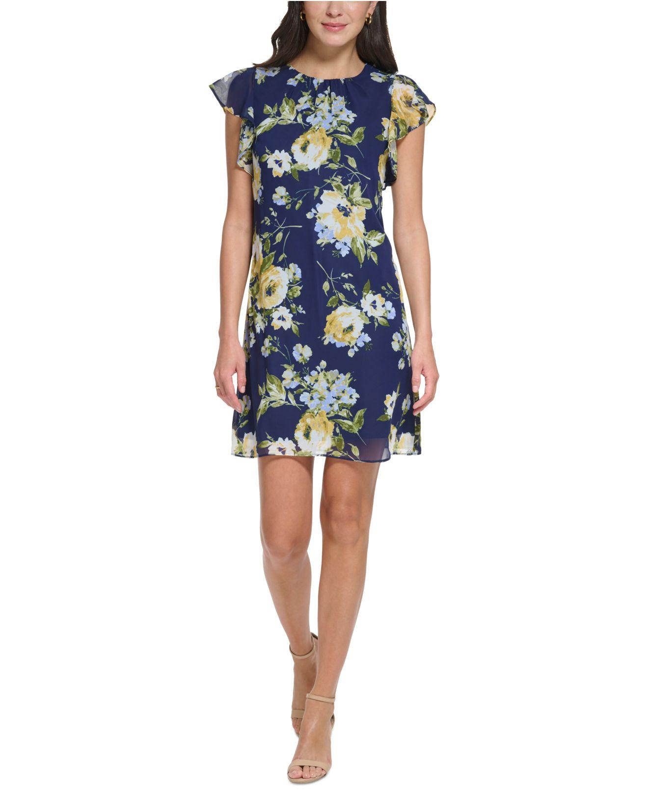 Jessica howard clearance yellow floral dress