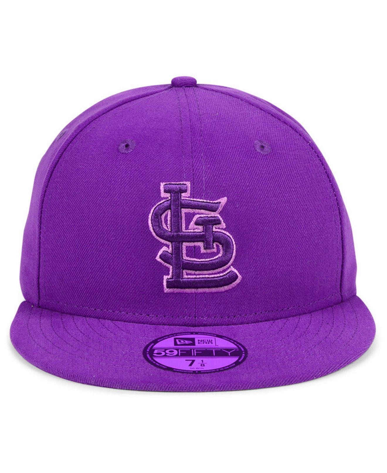 Louis Vuitton 2019 Pre-owned Gradient Baseball Cap - Purple