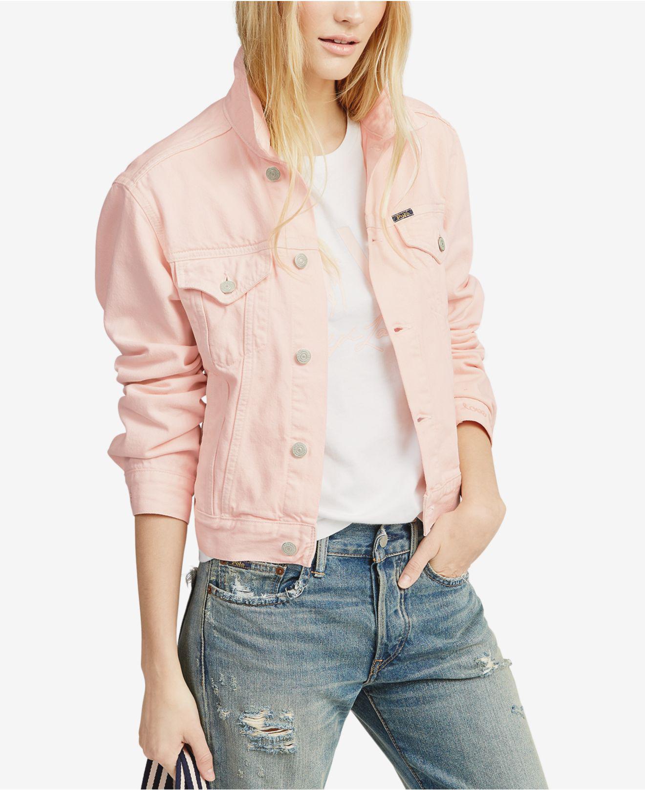 pink ralph lauren jacket