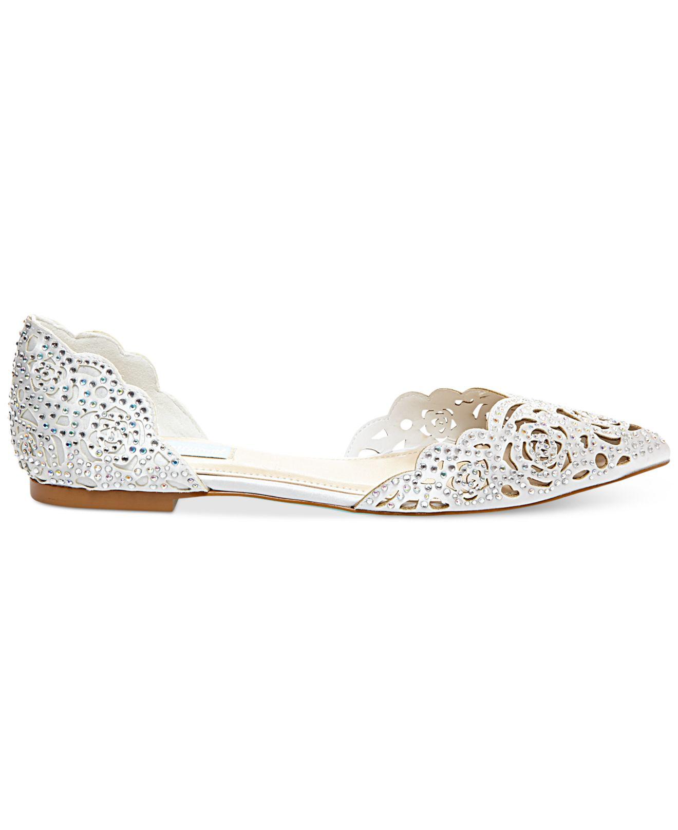 lucy embellished flats
