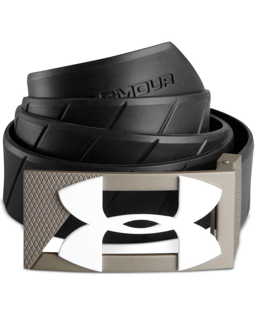 Under Armour Men's Silicone Golf Belt in Black for Men | Lyst