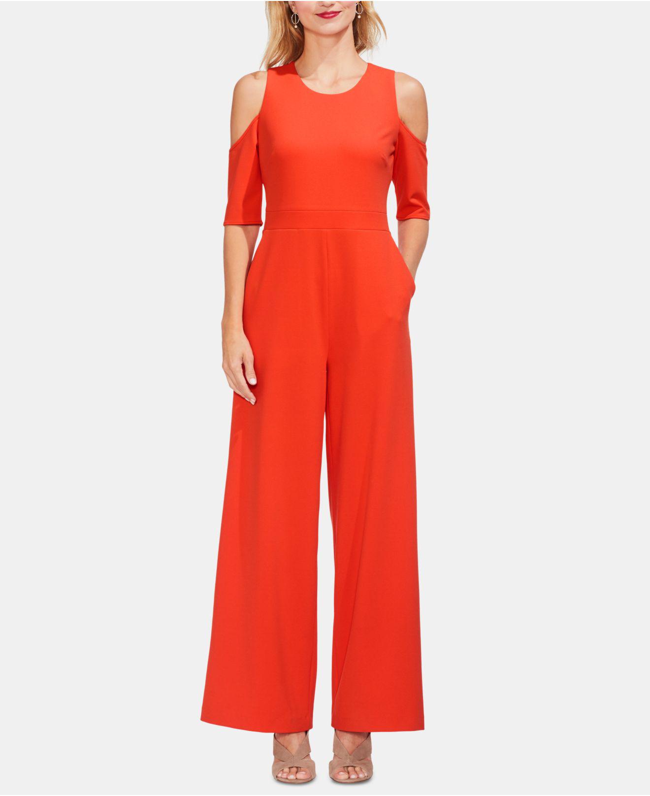 Vince camuto cold shoulder jumpsuit Clearance