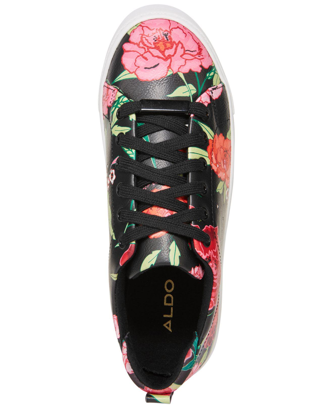 aldo floral sneakers