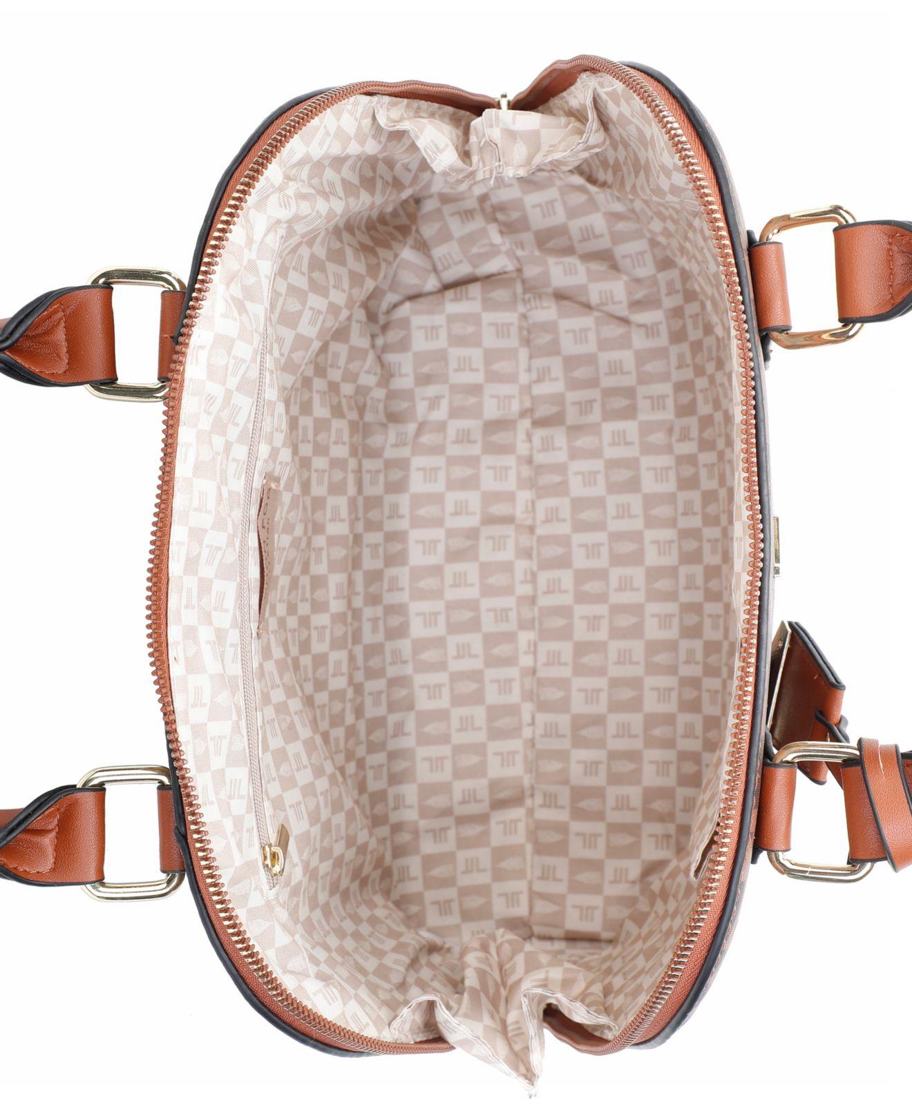london fog signature tulip satchel