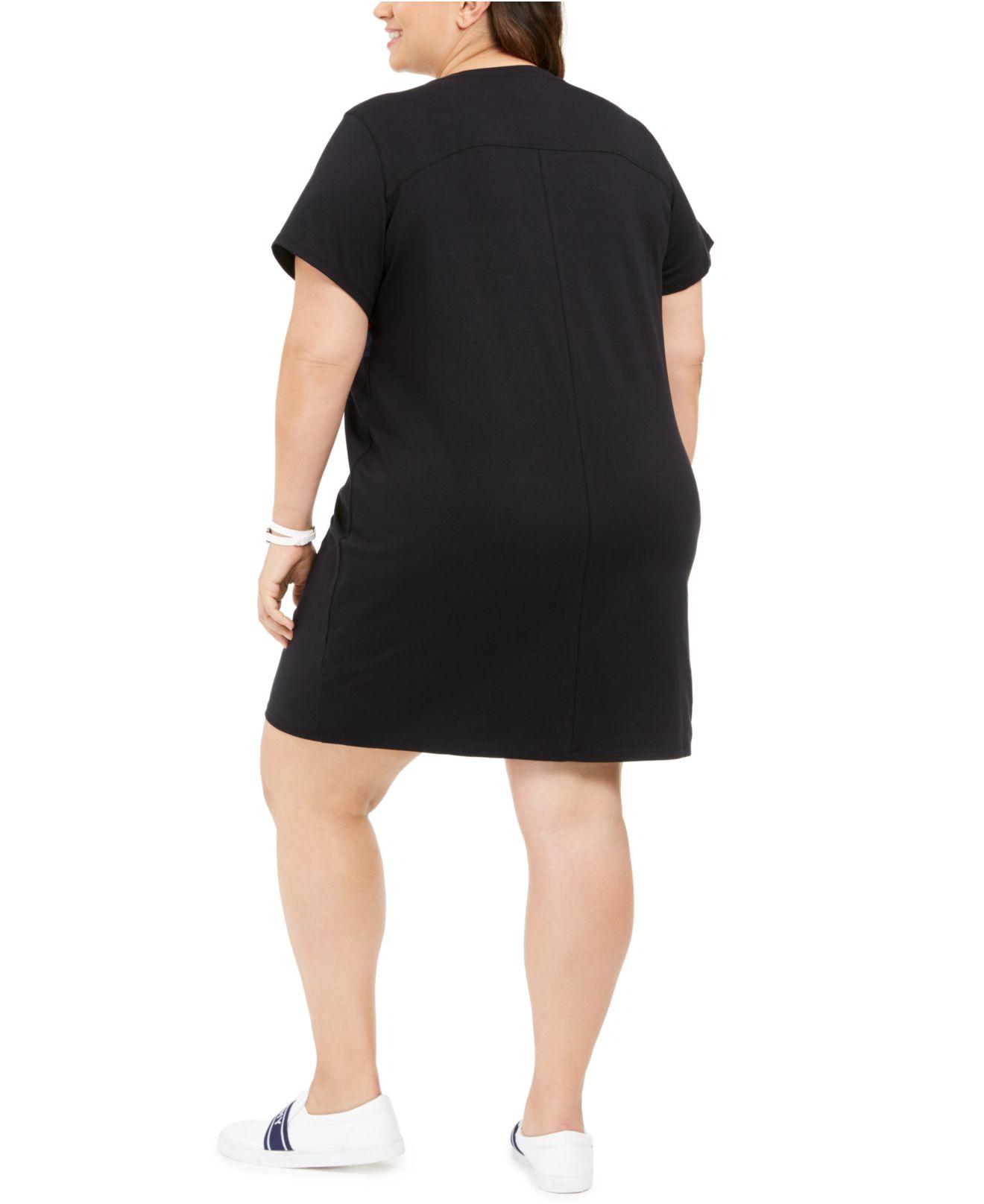 tommy hilfiger t shirt dress plus size
