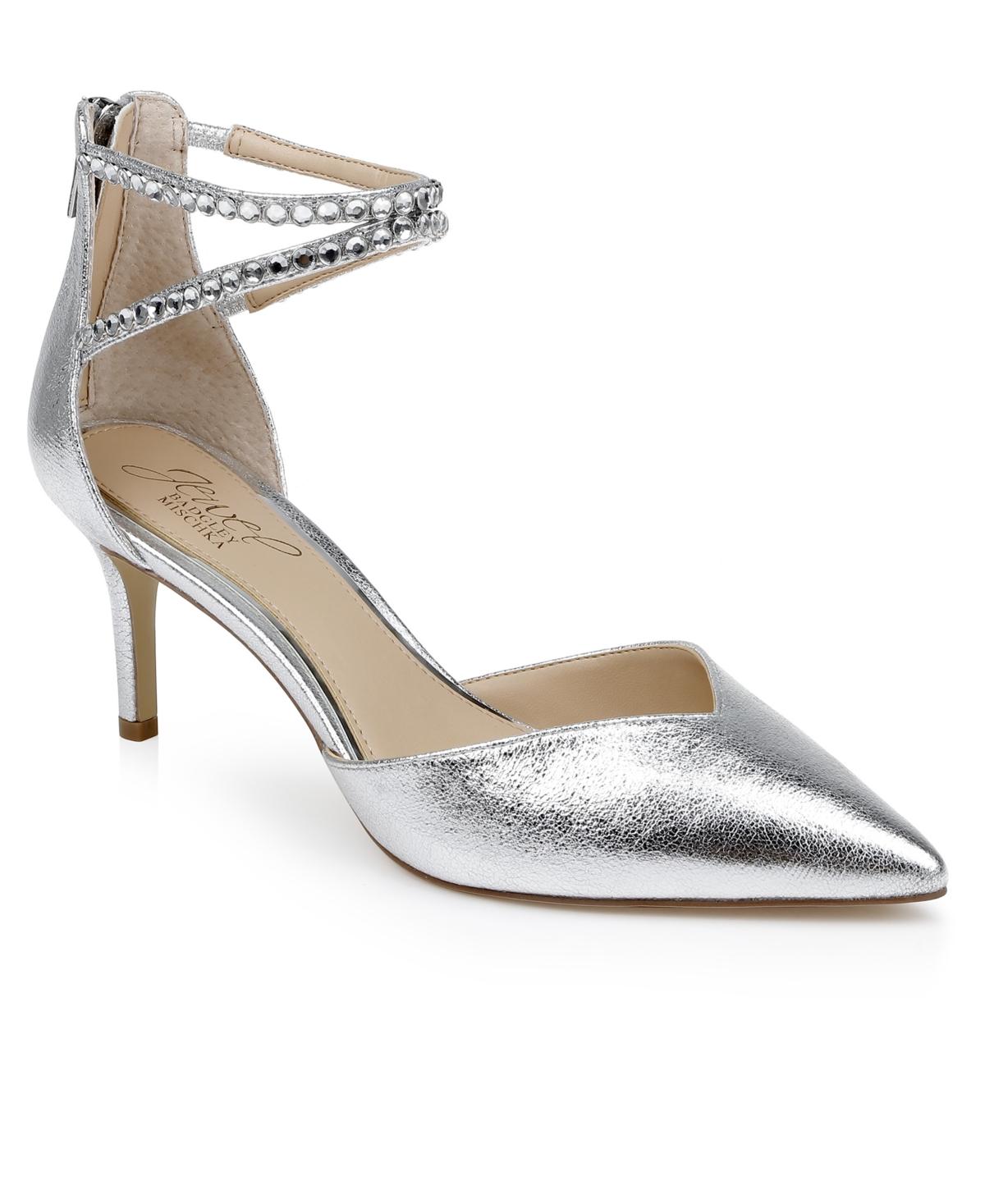 Badgley Mischka Emmi Evening Pumps in Metallic Lyst