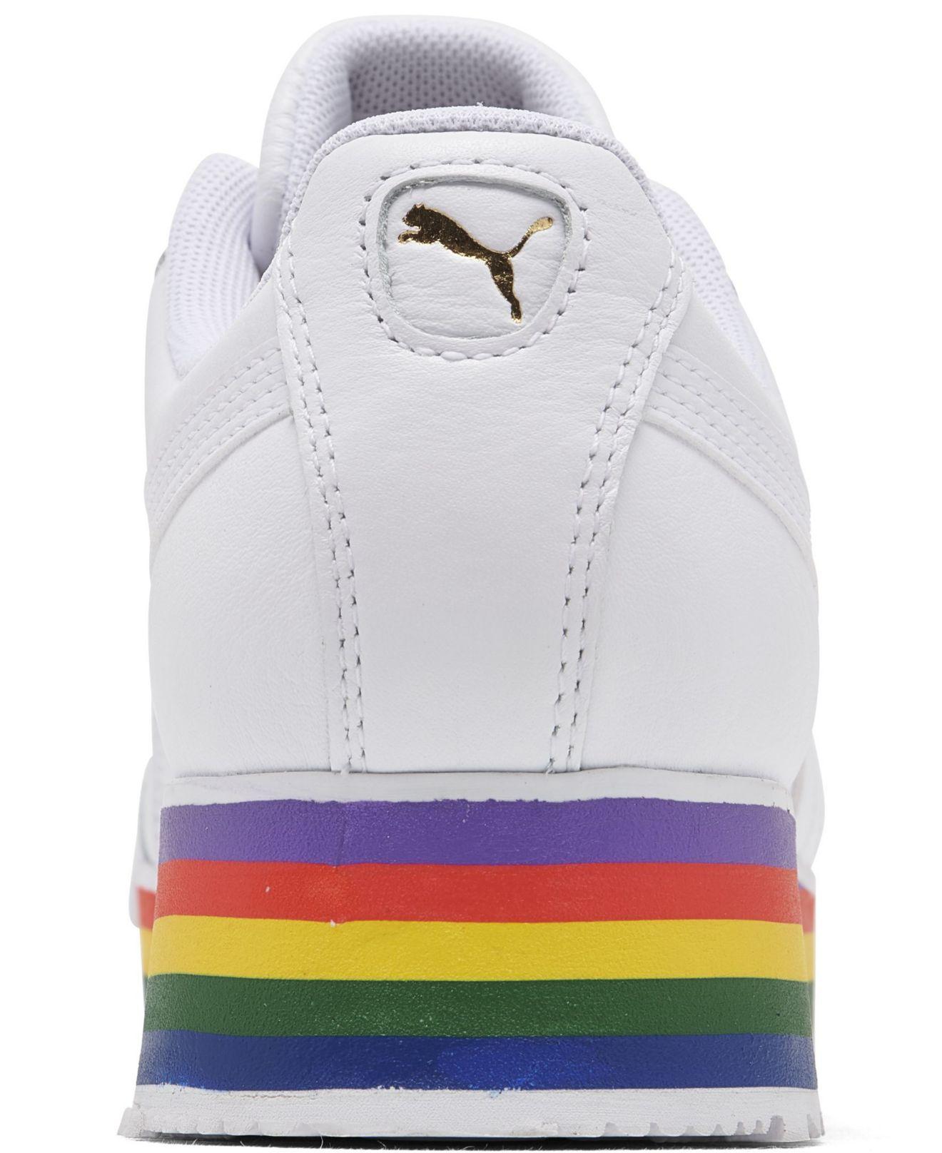 puma roma amor rainbow