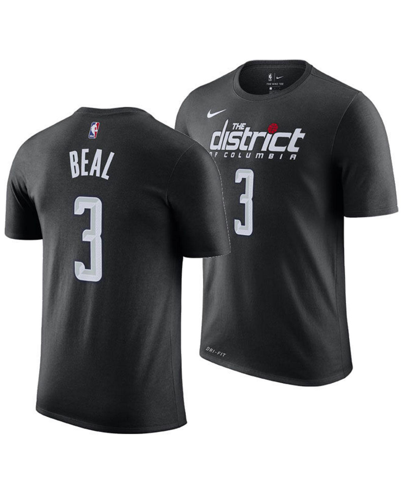 Nike Cotton Bradley Beal Washington Wizards City Player T-shirt 2018 in  Black for Men | Lyst