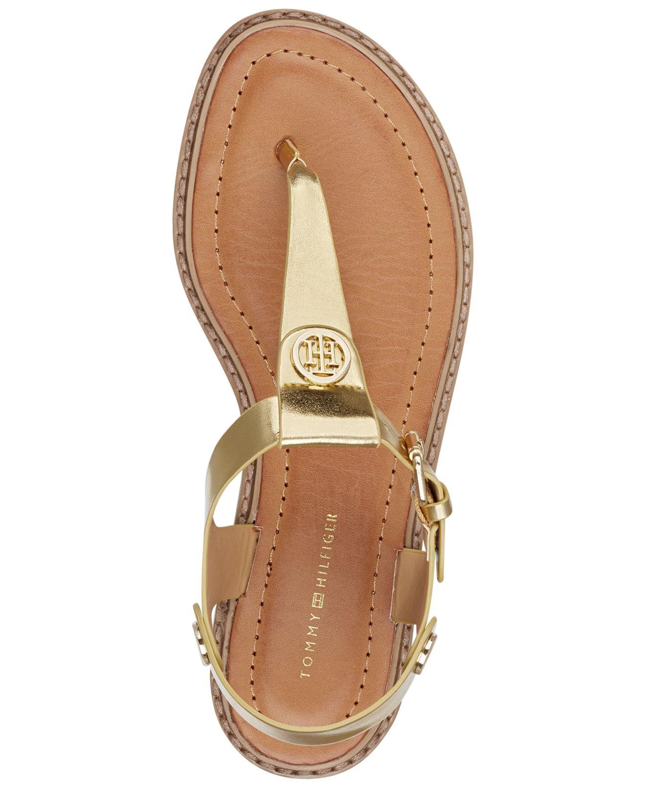 tommy hilfiger bennia flat sandals