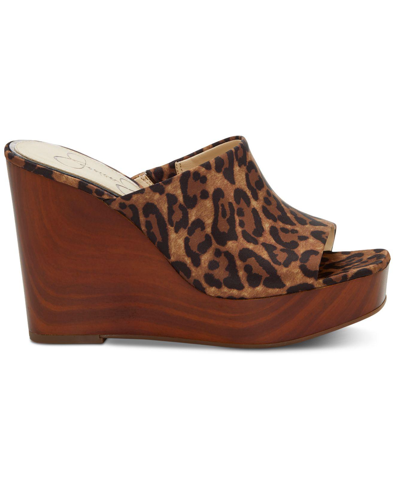 shantelle slide wedge sandals