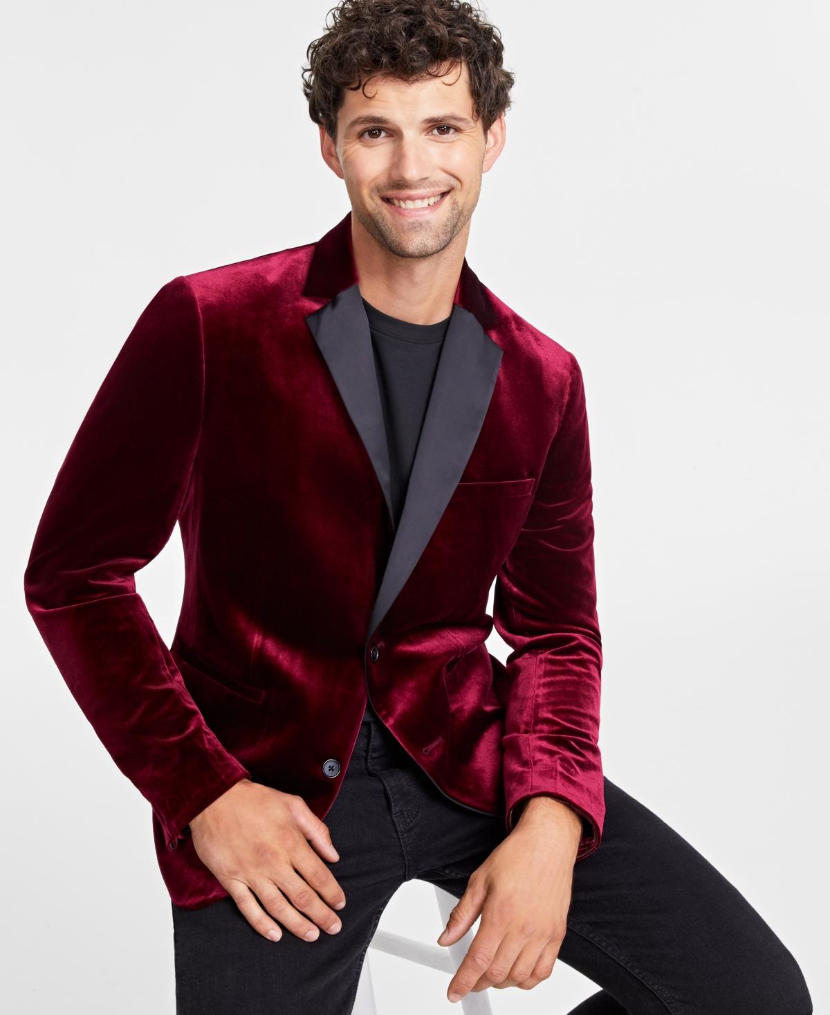 Inc velvet hotsell blazer