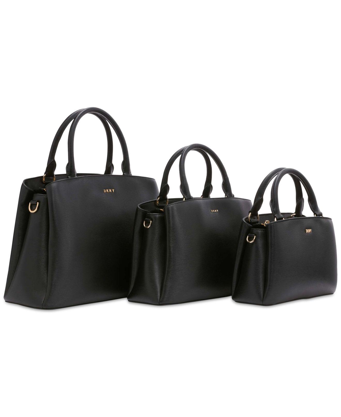 DKNY Paige Satchel in Black Lyst