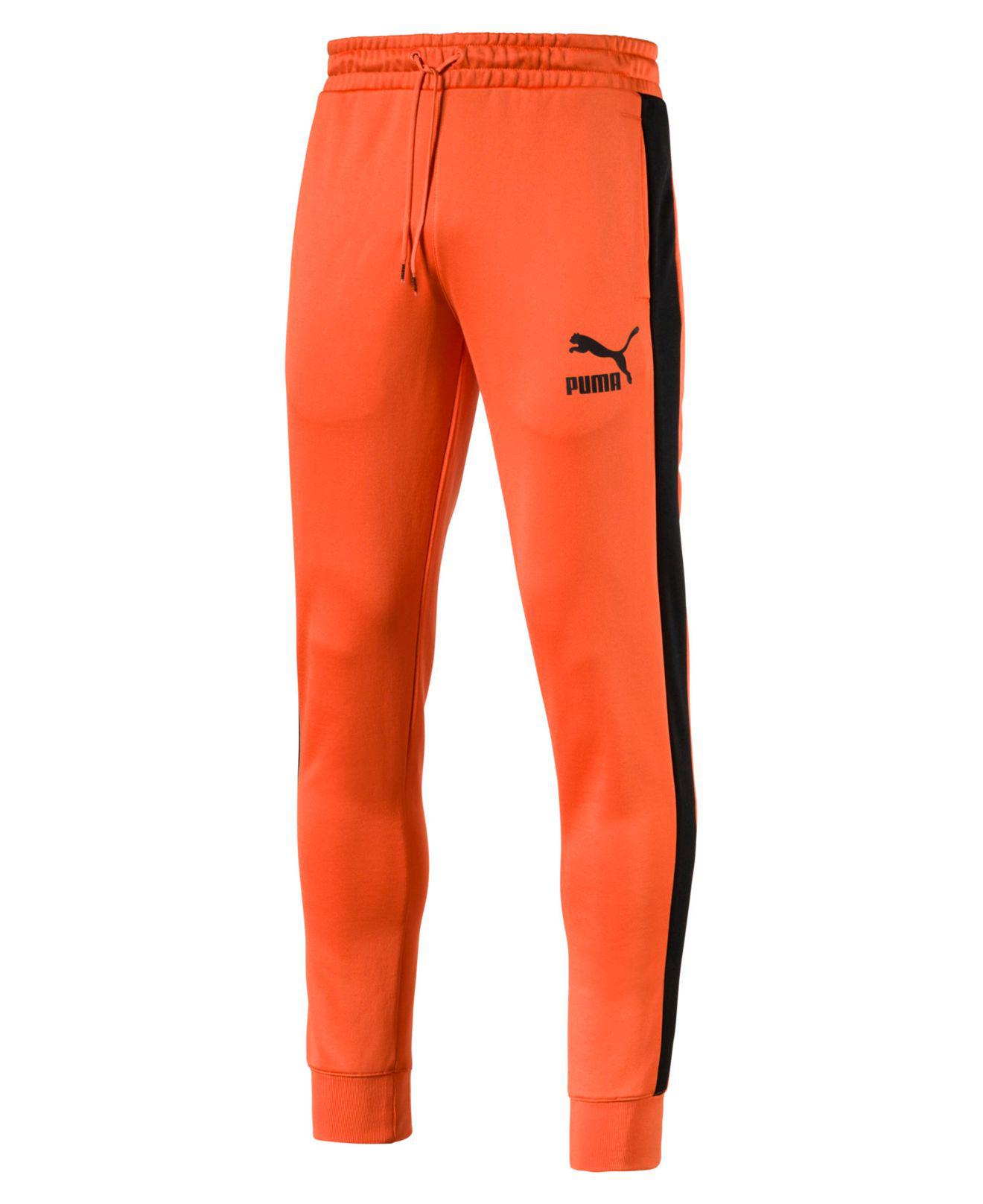 noon Great Barrier Reef Predictor PUMA Sportstyle T7 Pants in Orange for Men | Lyst