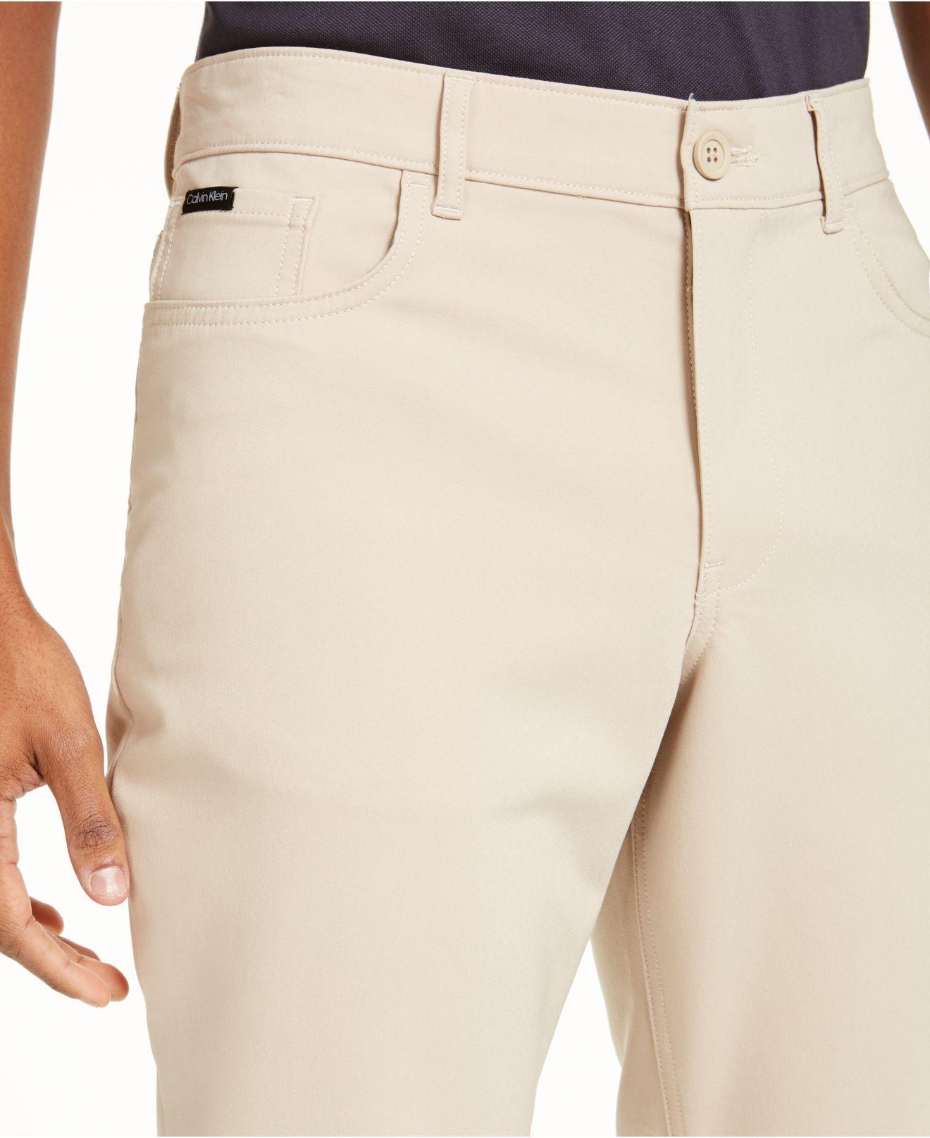 calvin klein performance stretch pants